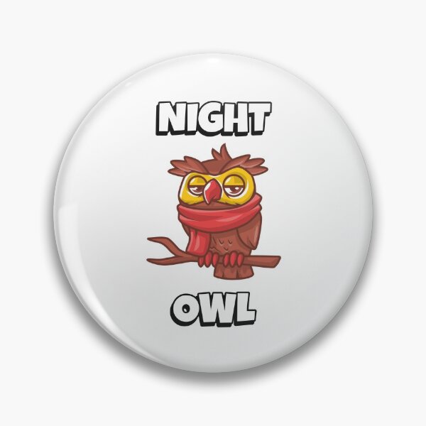 Item preview, Night Owl - Funny designed and sold by Designs2Excite.