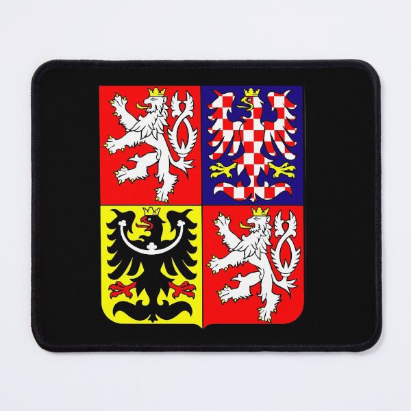 Item preview, FLAGS AND DEVICES OF THE WORLD - CZECH REPUBLIC COAT OF ARMS designed and sold by WOOFANG.
