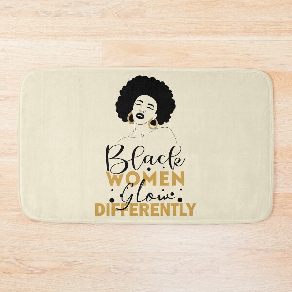 Item preview, Black Women Glow Differently  designed and sold by SweetbeStore.