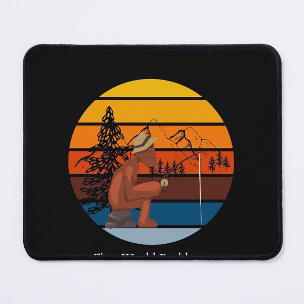 Item preview, First World Problem Unlicensed Sasquatch Fishing designed and sold by Peter Stawicki.