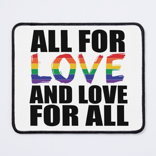 Item preview, All For Love and Love For All - Pride designed and sold by Trinket-Trickster.