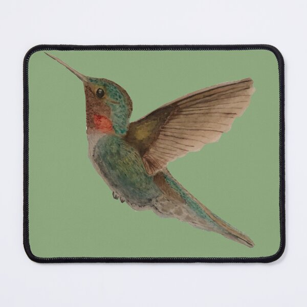 Item preview, Ruby-Throated Hummingbird designed and sold by LCRobertsonArt.