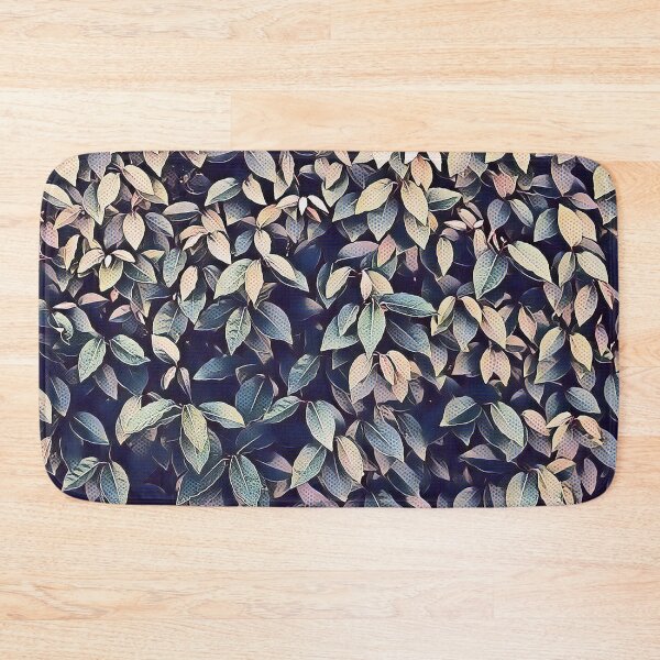 Item preview, Colored leaves in green, olive, yellow, orange, gray designed and sold by Ninaeva.