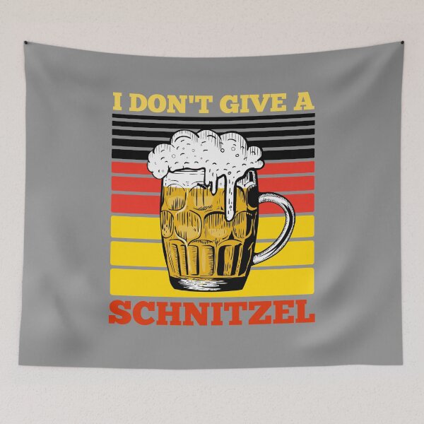 Item preview, I Don't Give A Schnitzel. Great funny present for Octoberfest. designed and sold by Kipcio.