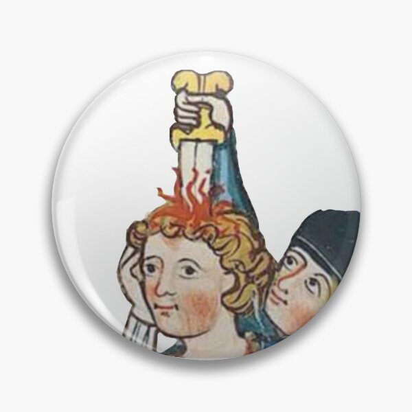 Item preview, Weird Medieval drawings stickers multipack, shower, blanket, socks and whatnot with strange manuscript doodles designed and sold by WHERESMYNAMEGO.