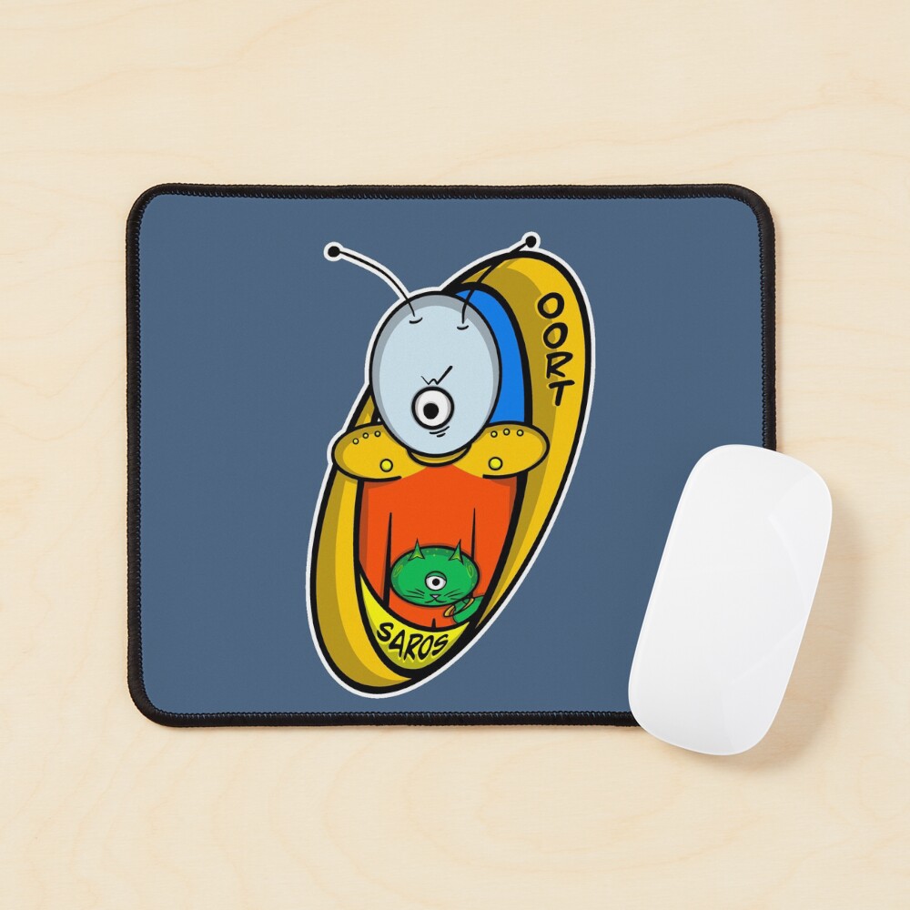 The Family Orbitz: Oort and Saros Mouse Pad