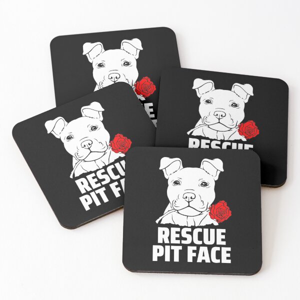 Item preview, Men's Pitbull Rescue Pit Face - Funny Cute Pitbull Dog Lovers designed and sold by wowart4u.