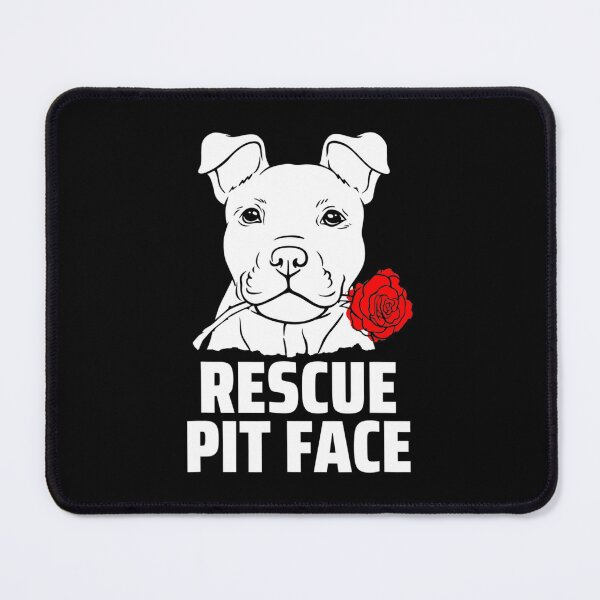 Item preview, Men's Pitbull Rescue Pit Face - Funny Cute Pitbull Dog Lovers designed and sold by wowart4u.