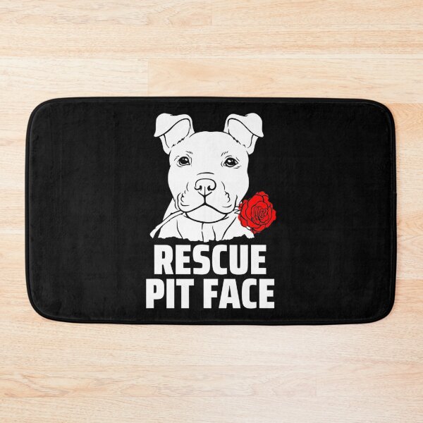Item preview, Men's Pitbull Rescue Pit Face - Funny Cute Pitbull Dog Lovers designed and sold by wowart4u.