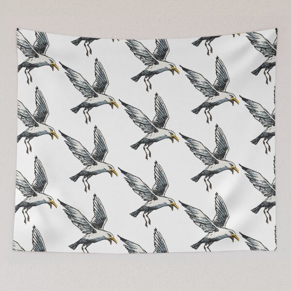 Item preview, Seagull on Denmark Road - Banksy Graffiti designed and sold by portokalis.