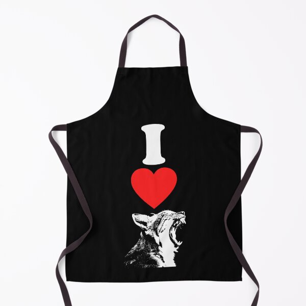 Item preview, I love lynxes heart lynx lynx motif wild cat designed and sold by DerNerd.