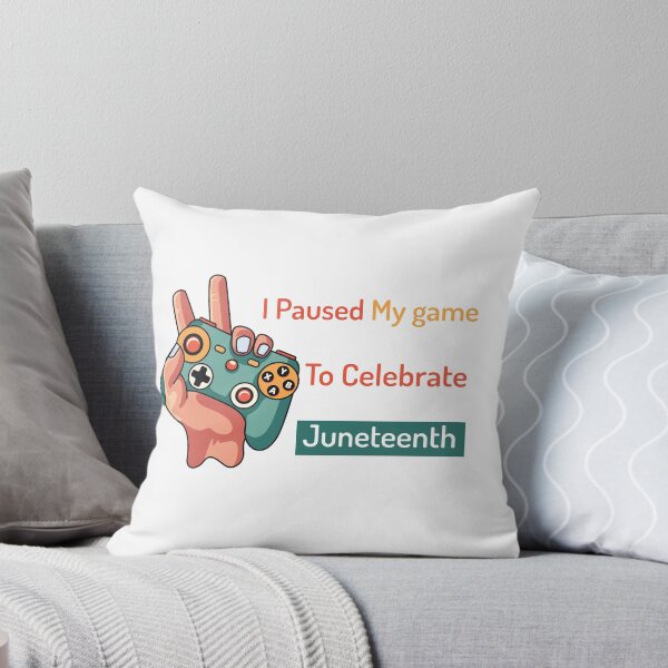 Item preview,  I Paused My game To Celebrate Juneteenth  | Juneteenth Gamer designed and sold by SaadEtta.