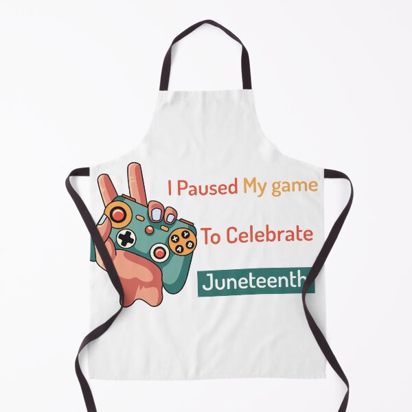 Item preview, I Paused My game To Celebrate Juneteenth | Juneteenth Gamer designed and sold by SaadEtta.