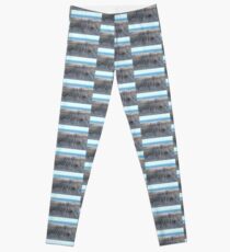 WELCOMBE MOUTH BEACH WAVE CUT PLATFORM NORTH DEVON Leggings