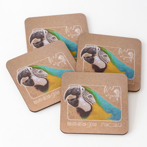 Item preview, Blue-and-gold macaw designed and sold by LoisaArt.