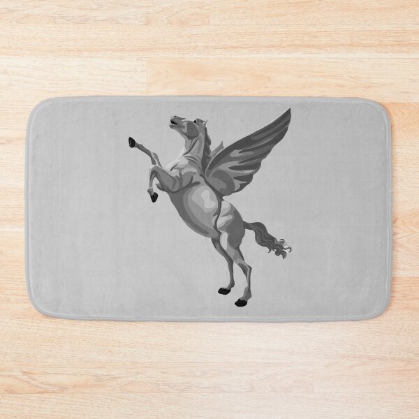 Artikelvorschau, Grauer Pegasus entworfen und verkauft von Unhinged Heather.