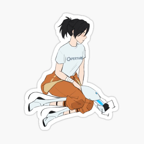 Portal test subject #2 Sticker