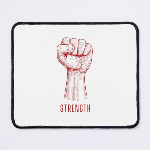 Item preview, Strength - Resist Fist designed and sold by Never Too Much Stuff.