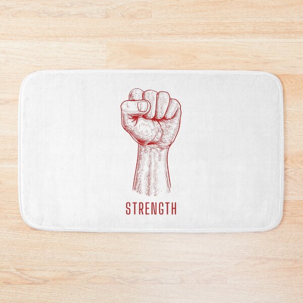 Item preview, Strength - Resist Fist designed and sold by Never Too Much Stuff.