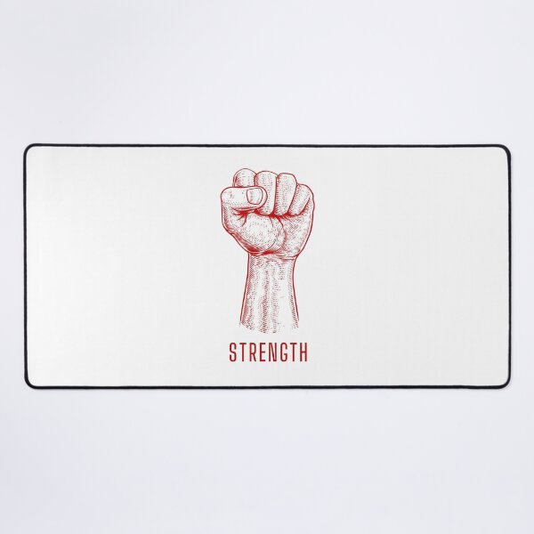 Item preview, Strength - Resist Fist designed and sold by Never Too Much Stuff.