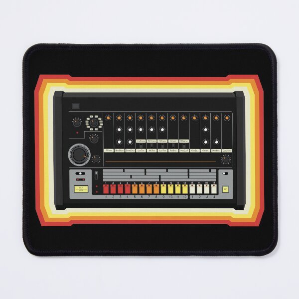 Item preview, Vintage Drum Machine for Electronic Music Producer designed and sold by AtomicMalibu.