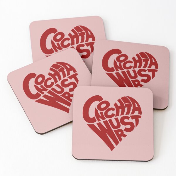 Item preview, Conchita Wurst - Red/Pink HEART designed and sold by SzaboMarta.