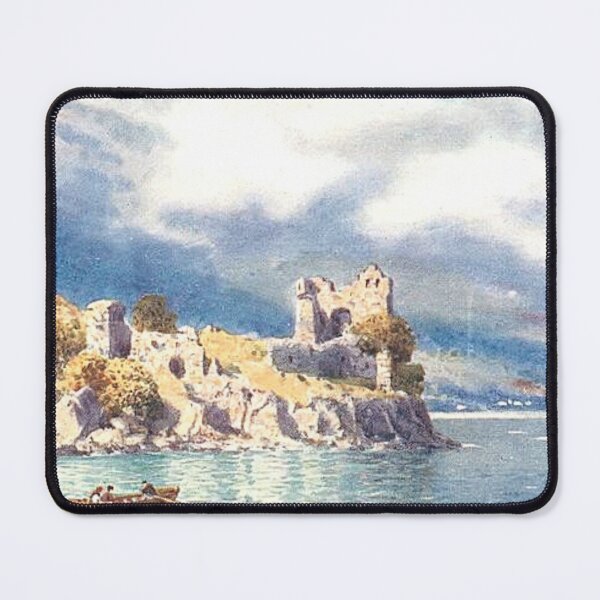 Item preview, Vintage Illustration of Urquhart Castle on Loch Ness designed and sold by yourscotland.