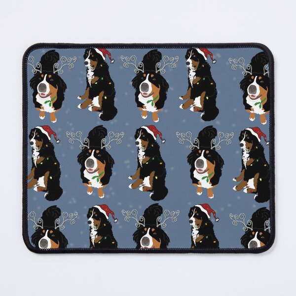 Item preview, Christmas Holiday Bernese Mountain Dog Pattern designed and sold by KantstandyaC.