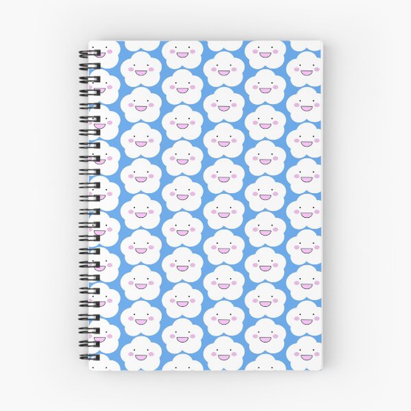 Item preview, Kawaii Style Cute Happy Smiling Little Cloud Cartoon Illustration  designed and sold by wenjunior.