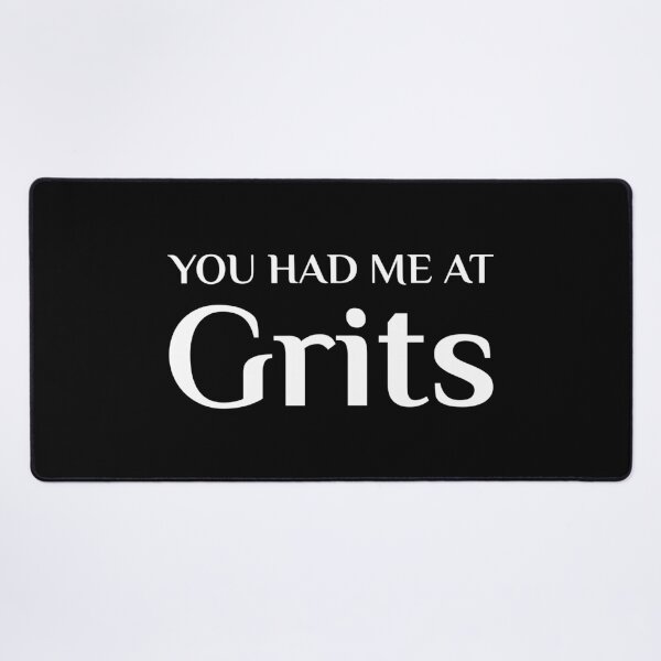 Item preview, Had Me At Grits Funny Southern Food Fan designed and sold by Creekman Designs.