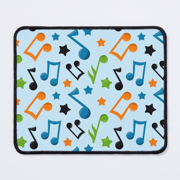 Item preview, Cute Music Notes Pattern designed and sold by Epic Love Designs.