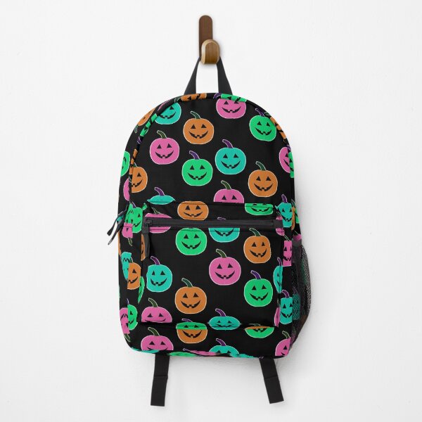 Item preview, Colorful Pumpkin Heads Traditional Jack O Lantern Sticker Pack designed and sold by that5280lady.