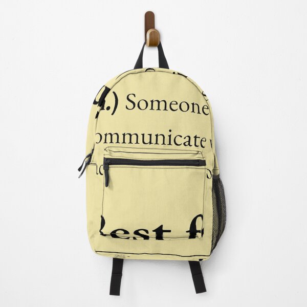 Item preview, A Best Friend is someone you can communicate with just using facial expressions. designed and sold by JokersFactory.