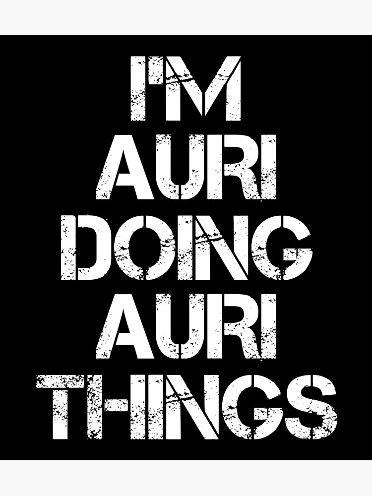 Auri Name T Shirt - Auri Vintage Retro Auri Name Gift Item Tee