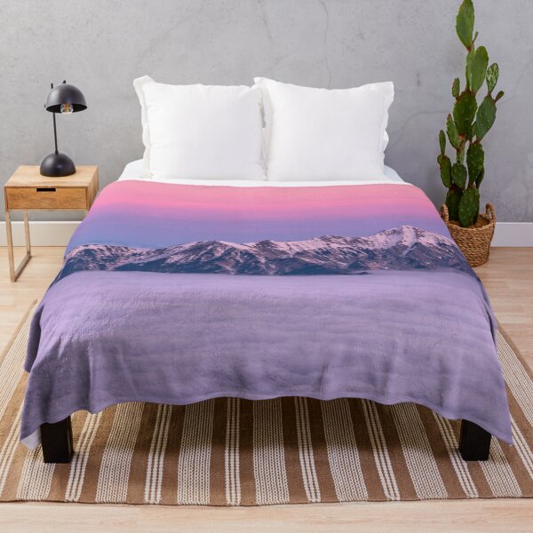 Item preview, mountains above Clouds with purple sky designed and sold by DOKU_TEAM SHIRT.