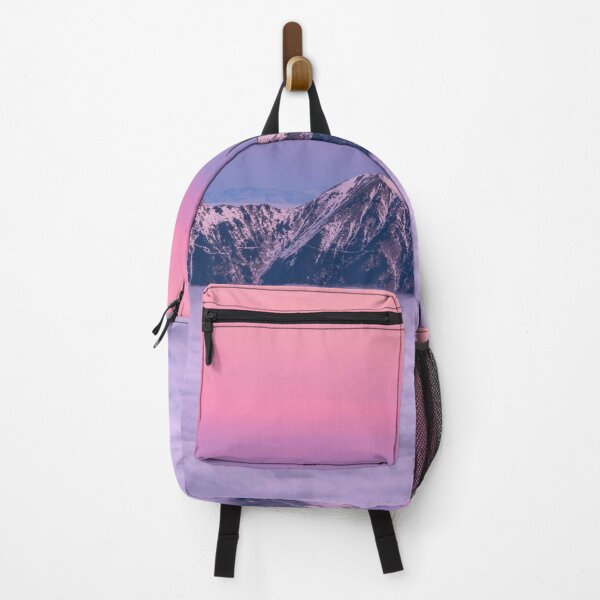 Item preview, mountains above Clouds with purple sky designed and sold by DOKU_TEAM SHIRT.