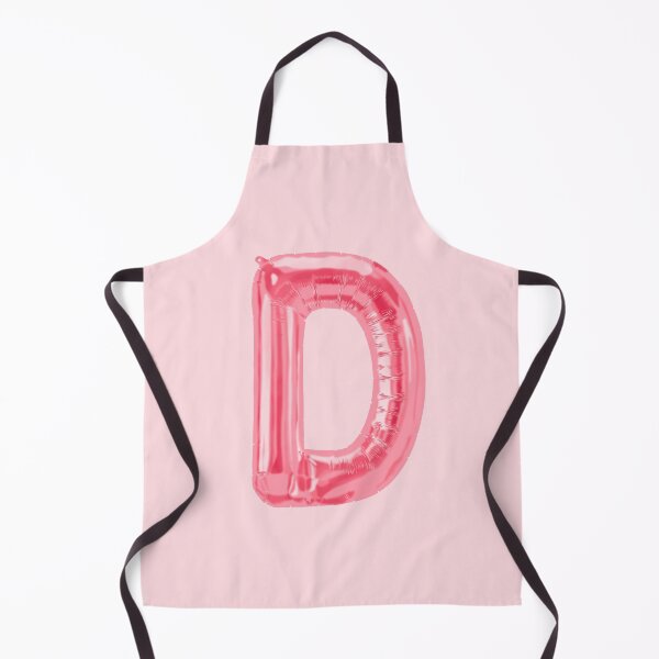 Item preview, pink foil “D” balloon designed and sold by holla-.
