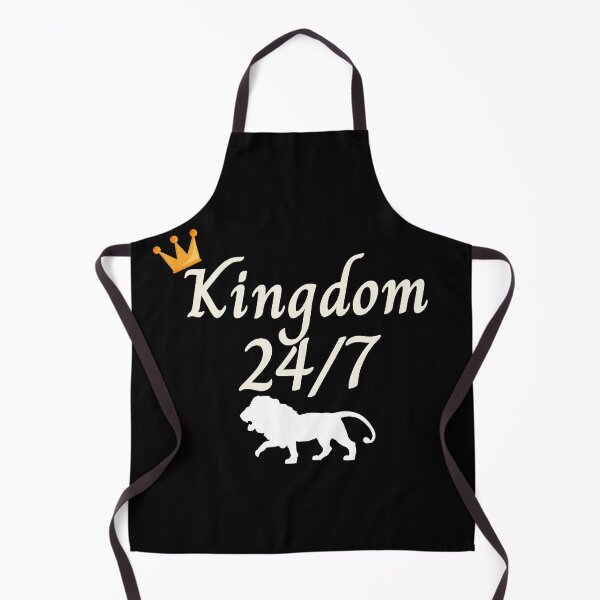 Item preview, Kingdom 24/7 with Lion (White words) designed and sold by DaughterofYah.