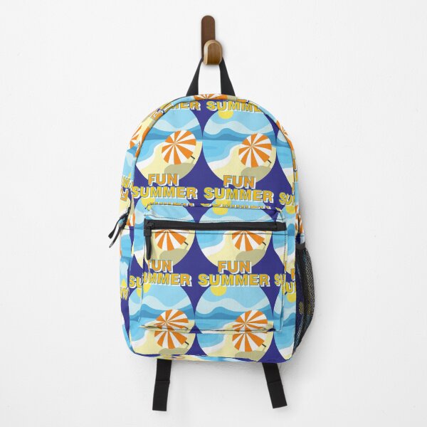 Item preview, Summer Fun! – Bold Lettering on Beach Background Design designed and sold by ThisNThatImages.