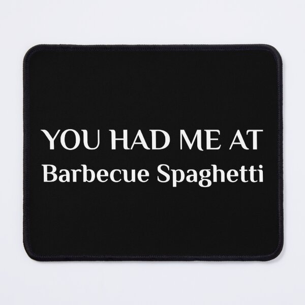 Item preview, Had Me At Barbecue Spaghetti Memphis Tennessee Food designed and sold by Creekman Designs.