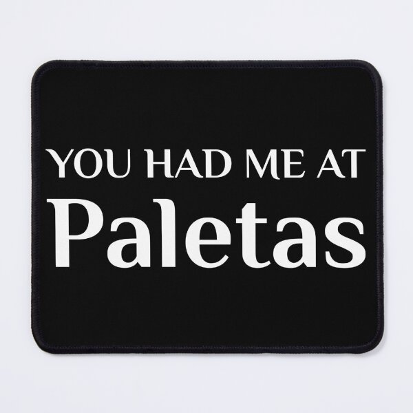 Item preview, Had Me At Paletas Funny Mexican Food Fan designed and sold by Creekman Designs.
