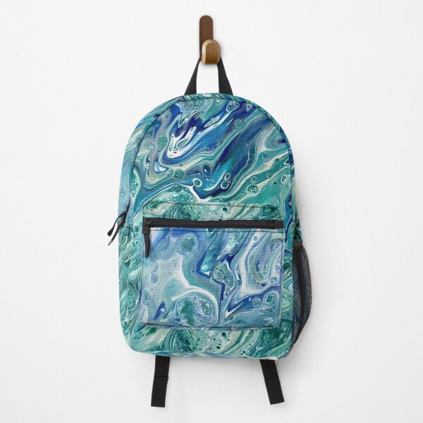 Item preview, Water and Land Abstract Fluid Artwork designed and sold by Adelle Smith.