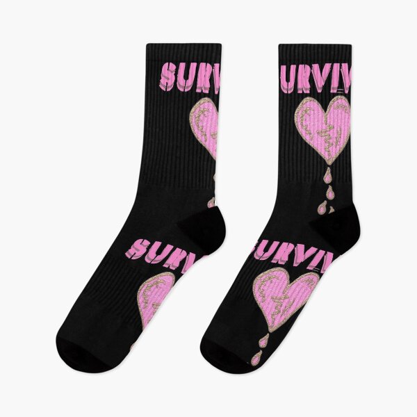 Item preview, Survivor Streetwear Pink Scars Heart designed and sold by DesignsofNote.