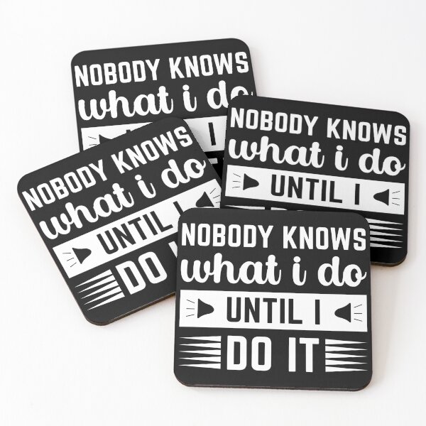 Item preview, Nobody knows what i do,Engineer designed and sold by Dandesin.