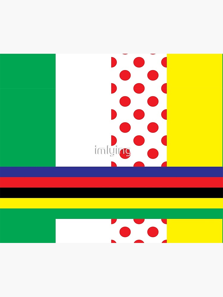 Thumbnail 6 of 6, Throw Blanket, Tour Jerseys designed and sold by imlying.