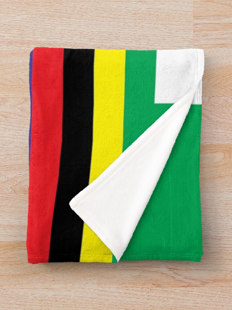 Thumbnail 3 of 6, Throw Blanket, Tour Jerseys designed and sold by imlying.