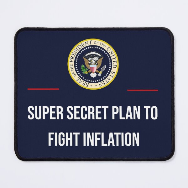 Item preview, Super Sectret Plan to Fight Inflation designed and sold by bibliophan.