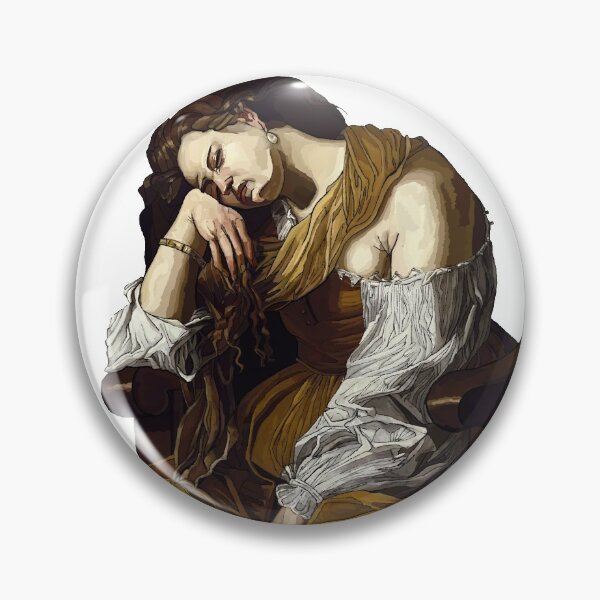 Item preview, Gentileschi, Magdalene as Melancholy designed and sold by MadelineBArt.