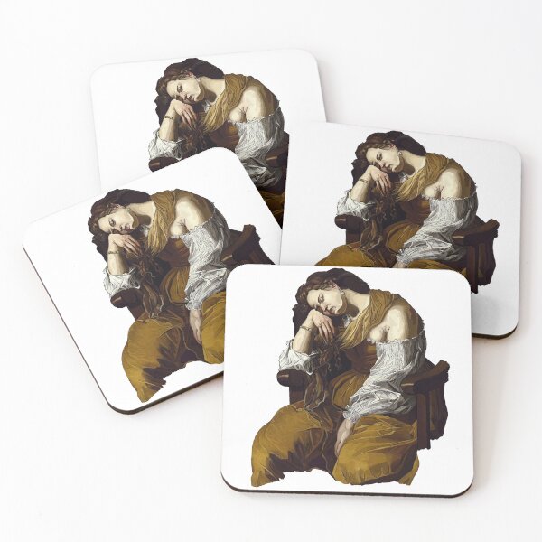Item preview, Gentileschi, Magdalene as Melancholy designed and sold by MadelineBArt.