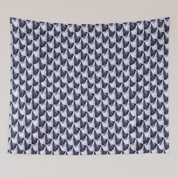 Item preview, Gouache drawing in the form of petals of brown and white colors designed and sold by Tanya-GR.